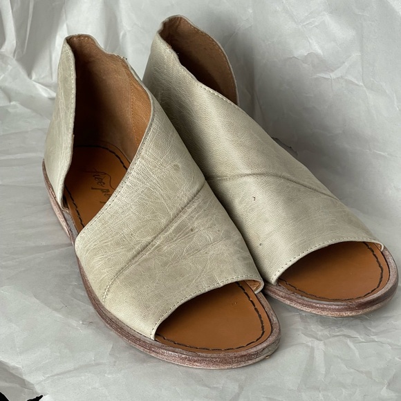 Preloved FREE PEOPLE Mont Blanc Asymmetrical Sandal Size 36 - Picture 4 of 16